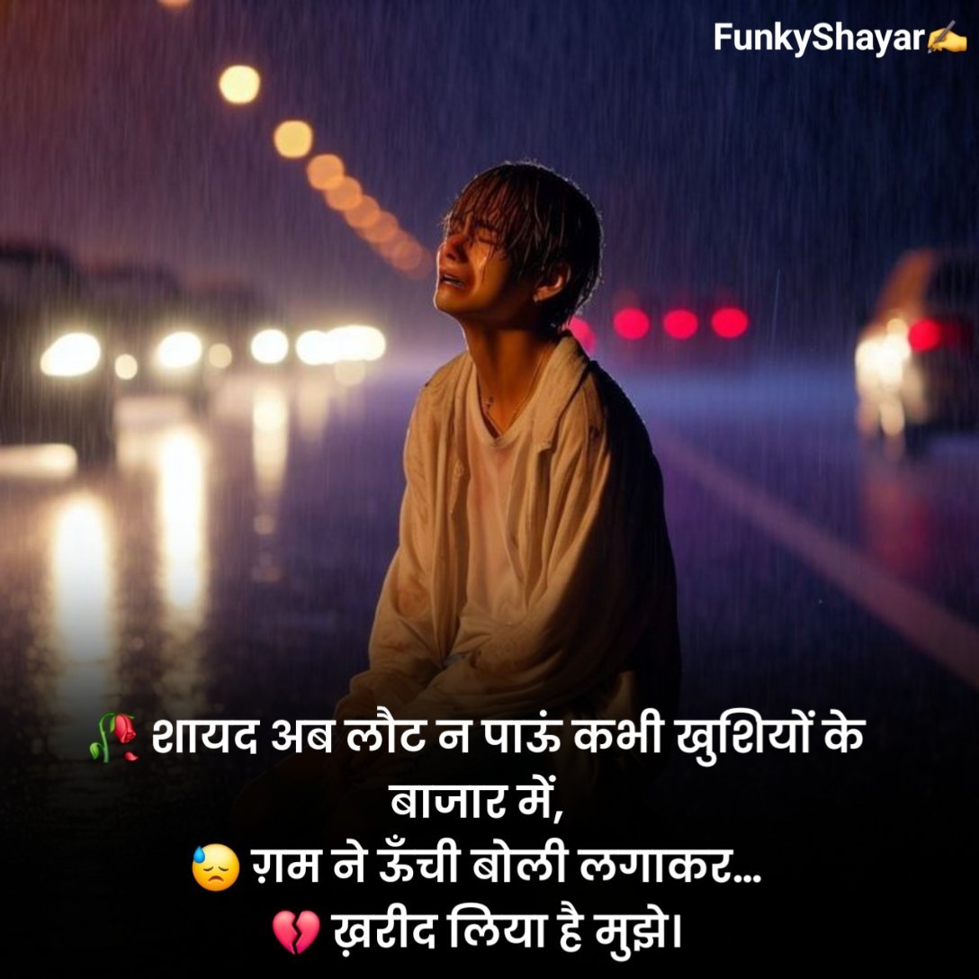 रिश्तों की दर्द भरी शायरी